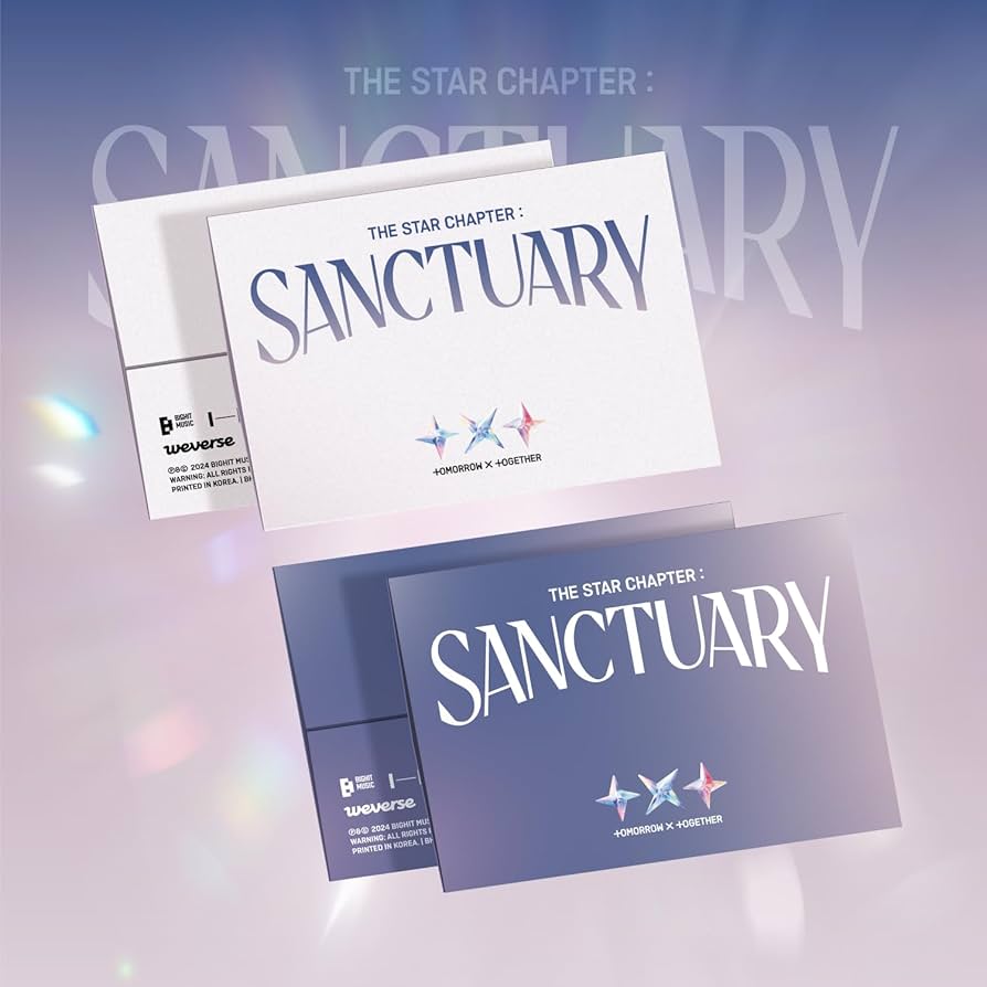 【直筆サイン】　TXT 7th mini album Sanctuary TXT 7TH MINI ALBUM - STAR CHAPTER: SANCTUARY (STANDARD